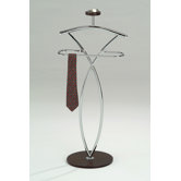 Wood and Metal Suit Valet