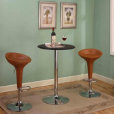 Round Bar Table Set