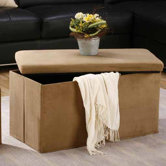 Folding Cocktail Ottoman