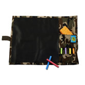 Doodlebugz Crayola Chalkboard Placemat in Pink Stripe
