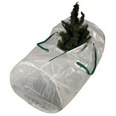 Storage and Organization Christmas Tree Bag with Green Trim
