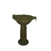 Acadia Solar Birdbath