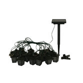 San Rafael 20 Piece String Light Lantern with Stake and Umbrella Clips