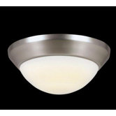 Two Light Center Stem Ceiling Fan Light Kit