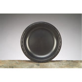 8.88" Elite Laminated Foam Round Plates in Black