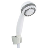 White Nature Mist Three Function Handheld Shower