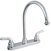 Double Handle Centerset Kitchen Faucet