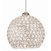 Crystal Roxy Quick Connect 1 Light Pendant