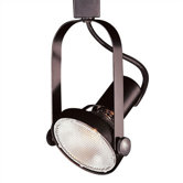 Slim Front Gimbal Ring Luminaire Line Voltage Track Head