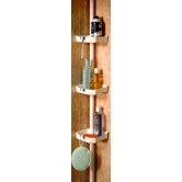 Tub and Shower Caddy in White