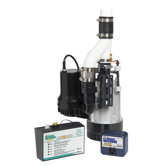 Big Combination Sump Pump System
