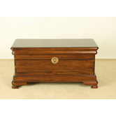 Vanessa Blanket Box in Mahogany