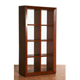 Roma 8 Holes Open Rack in Mindi Wood
