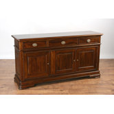 Vanessa Three Door Buffet in Mahogany