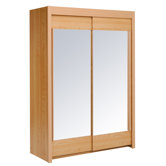 Essential Small Wardrobe with Sliding Doors