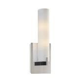 Bath Art Wall Sconce with Etched Opal Glass