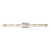 Bath Art Vanity Light with Etched Opal Glass