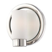 Next Port One Light Wall Sconce in Polished Nickel