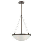 4 Light Inverted Pendant