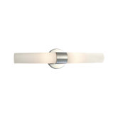 Bath Art Vanity Light with Case Etched Opal Glass