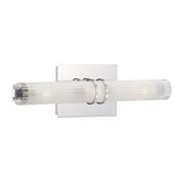 Rings Three Light Bath Vanity in Chrome