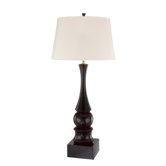 Lamps 33" Table Lamp in Black Gloss