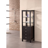 Contemporary Linen Three Drawer Cabinet