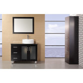 Malibu 36" Single Sink Modern Bathroom Vanity