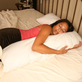 L Side Sleeper Body Pillow