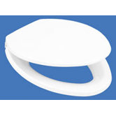 Caravelle Elongated Toilet Seat in White