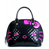 Hello Kitty Quilted Face Satchel