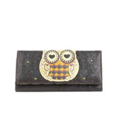 Owl With Heart Eyes Wallet