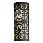 Spazio Energy Star  Outdoor Wall Mount in Iron Oxide