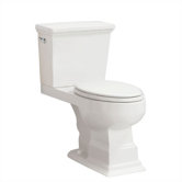 Structure Toilet Tank and Bowl Set in White