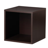 Modular Storage Open Cube in Espresso
