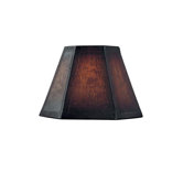 Clip-On Hand-Painted Parchment Shade