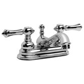 Chanteaux Centerset Bathroom Faucet with Double Lever Handles