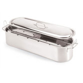 23 5/8'' Stainless Steel Fish Poacher