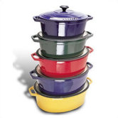 Cast Iron 5 1/2-Qt. Oval Dutch Oven