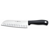 Silverpoint II 7" Santoku with Hollow Edge