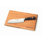 Classic 7" Santoku Hollow Edge with Board