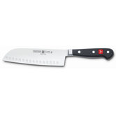 Classic 7" Santoku, Hollow Edge