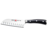 Classic Ikon 5" Santoku, Hollow Edge