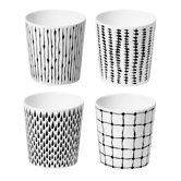 Bono Mugs (Set of 4) by Catharina Kippel