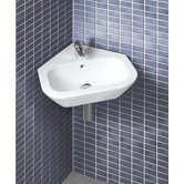 Universal Nexus Wall Mount Corner Bathroom Sink