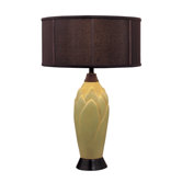 Accent Table Lamp in Pearlescent Green