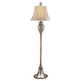 Jessica McClintock Romance Floor Lamp in Amaretto Patina