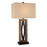 32.5" x 10" One Light Table Lamp