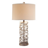 29" One Light Table Lamp with Three Way Switch