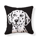 Dalmatian Double Sided Cotton Pillow